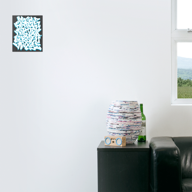 GRAFFITI ALPHABET by Pac One